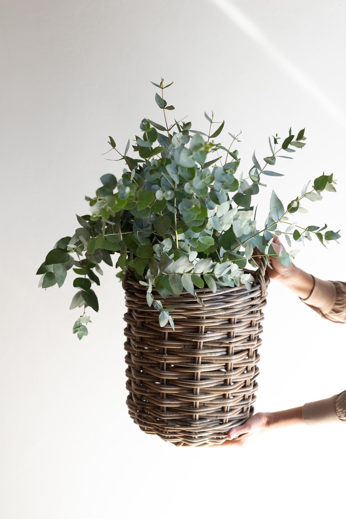 Rattan Round Basket