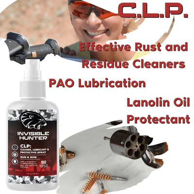 Invisible Hunter CLP Gun & Bow Cleaner/Lubricant/Protectant 4oz Spray