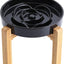 Elevated Ceramic Slow Feeder Dog Bowl 8.6in Heavy Weighted (various colors)