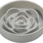Elevated Ceramic Slow Feeder Dog Bowl 8.6in Heavy Weighted (various colors)