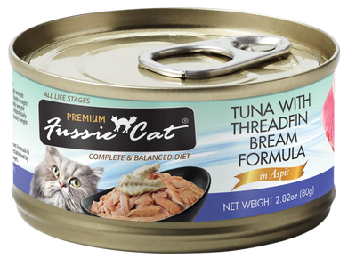 Fussie Cat Premium- Tuna With Threadfin Bream Formula In Aspic (2.8oz)