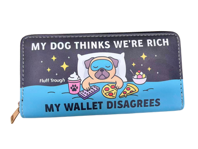 My Dog Thinks We're Rich Wallet