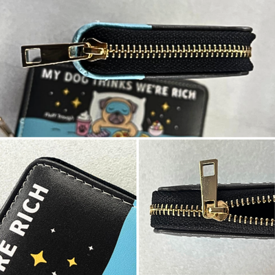 My Dog Thinks We're Rich Wallet