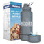 Dog + Human Water Bottle with Detachable Dog Bowl