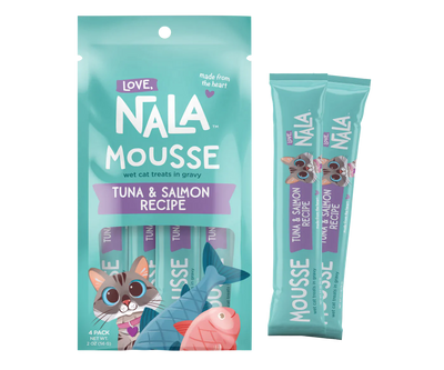 Tuna & Salmon Cat Treats, Pack of 4