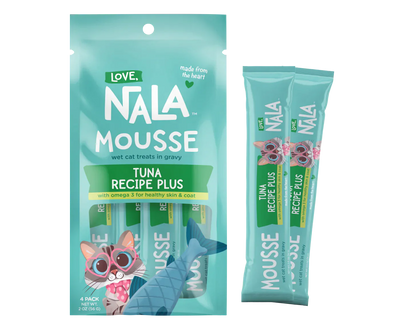 Tuna Recipe Plus Cat Treats, Pack of 4