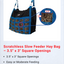 Scratchless Slow Feeder Hay Bag – 3.5" x 3" Square Openings – Easy or Moderate Feeding – 6-Month Warranty | Super Tough Bottom