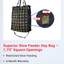 Superior Slow Feeder Hay Bag – 1.75" Square Openings – Restricted Slow Feeding – 6-Month Warranty | Super Tough Bottom