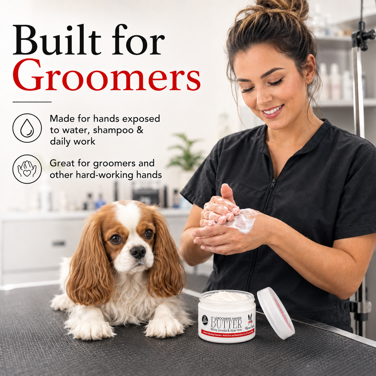 Groomers Hands Butter - Leave-In Hand Moisturizer