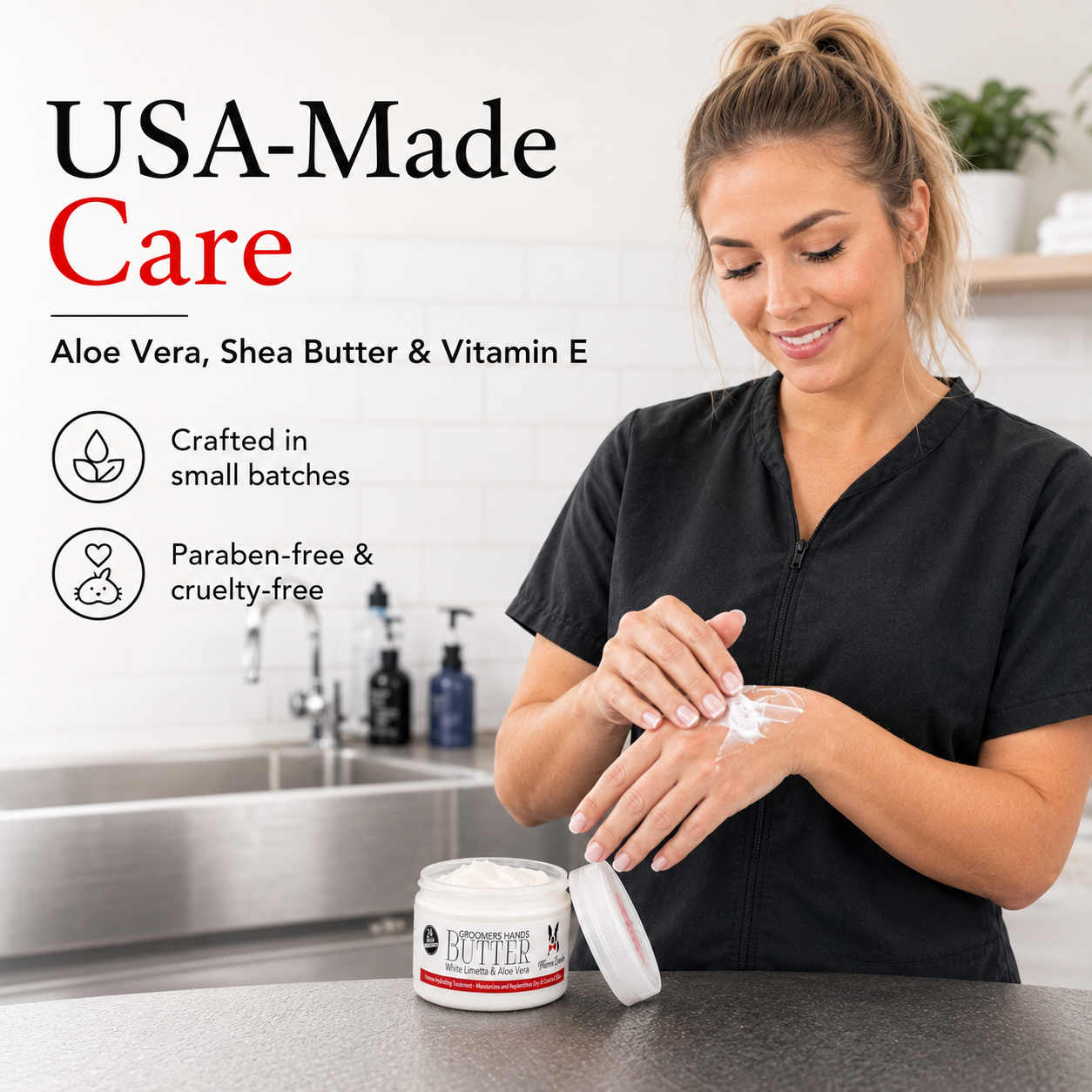 Groomers Hands Butter - Leave-In Hand Moisturizer