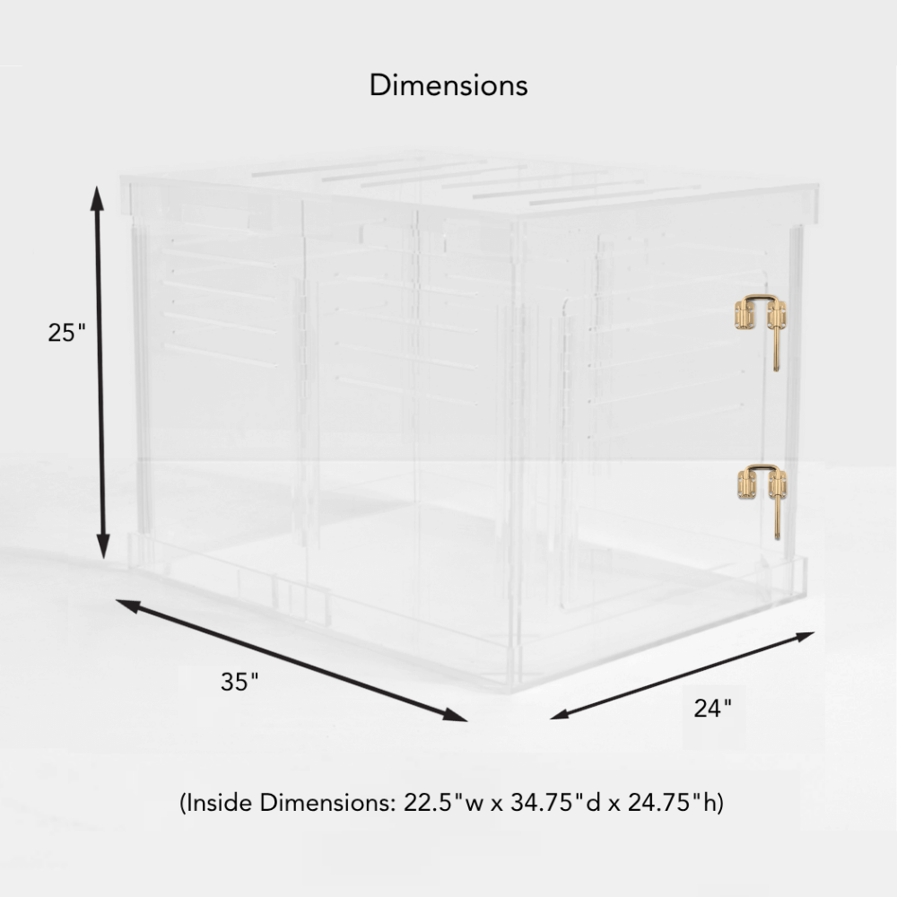Large Crate (Gold Latch)