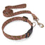 Giraffe Print Pink Dog Collar