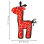Kong Ballistic Giraffe Medium/Large