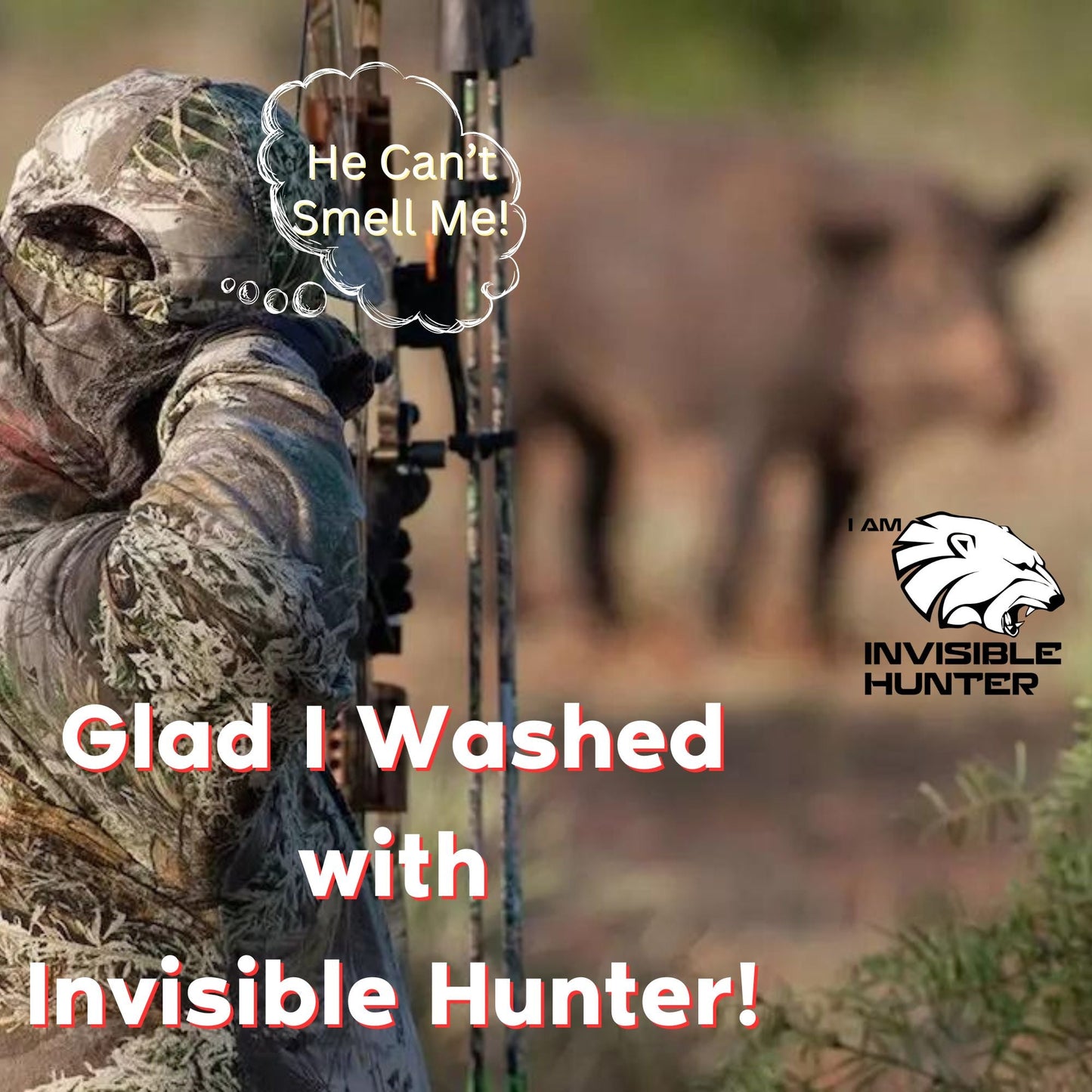 Invisible Hunter Scent Eliminator Laundry Detergent