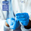 Sky Pallet Nitrile Exam Gloves of 100 Cases(100,000 Gloves) 4 mil Thick Powder-Free Heavy Duty Disposable Blue Gloves