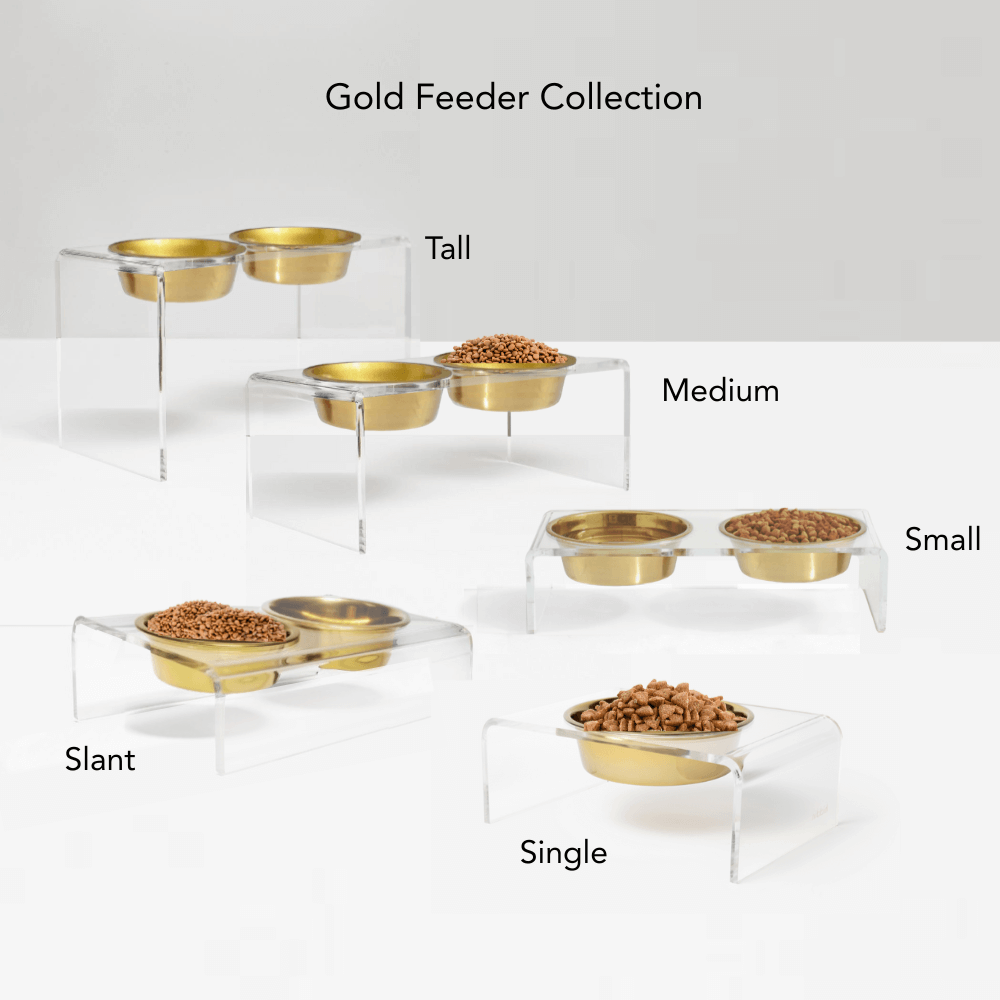 Tall Triple Gold Feeder