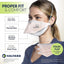Halyard 210pcs Fluidshield 46827S Particulate Respirator Level 3 N95 Face Mask, Small Size