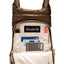 Chocolate Brown Shiny HydroBag® with Matching Solid Strap