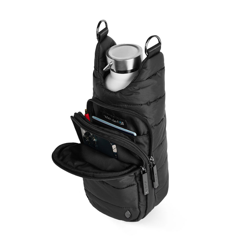 Black Matte HydroBag® Houndstooth Strap
