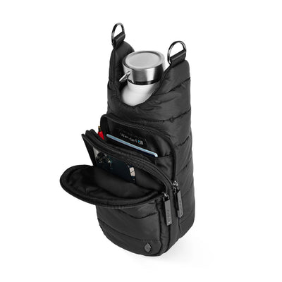 Black Matte HydroBag® Houndstooth Strap