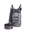 Pewter Solid Strap with Gunmetal Hardware