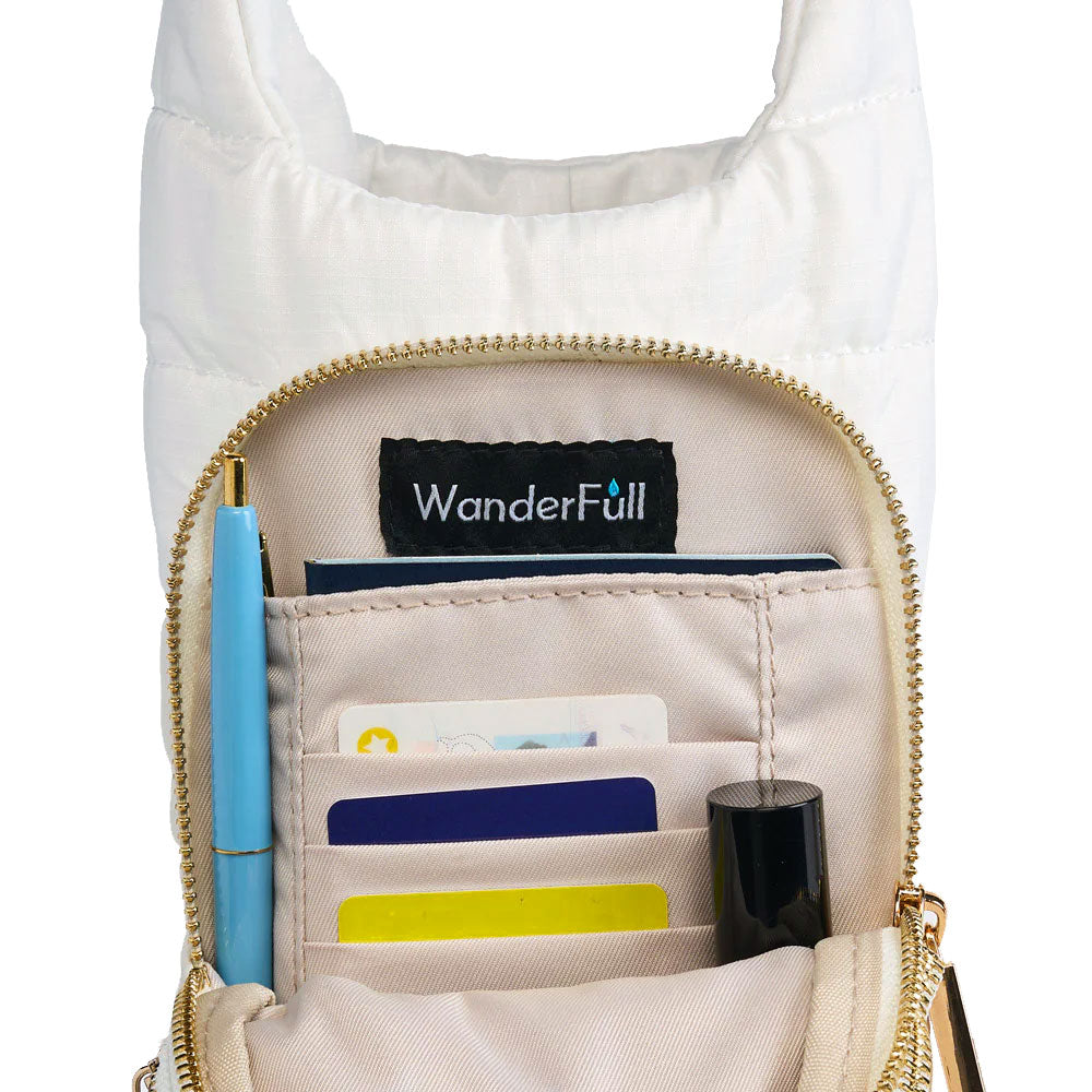 For the Bride-White Ripstop HydroBag® Monogrammed with "Bride"
