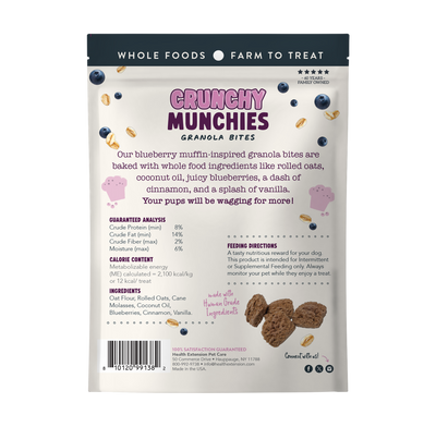 Crunchy Munchies Granola Bites-Blueberry Ruffin