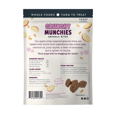 Crunchy Munchies Granola Bites-Appley Crisp
