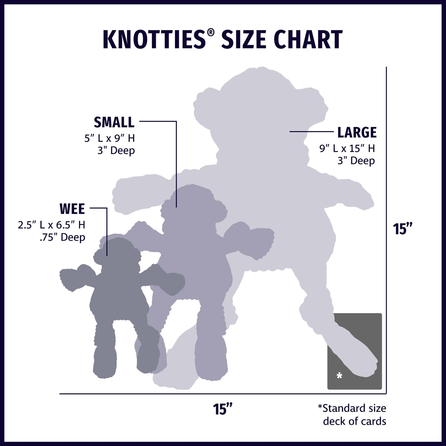 NCAA Southern Methodist University, Peruna Knottie® Plush Dog Toy