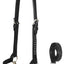 Derby Originals New and Improved Premium Show Spotted Flat Leather Cattle Show Halter, Small/Medium/Large, Adjustable Fit with 48" Lead and 14" Chain, Durable Hardware, 1-Year Warranty