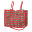 Derby Originals Supreme 4-Sided Slow Feeder Horse Hay Bag, 3.5" x 1.75" Rectangular Openings, Patented Design, Super Tough Bottom®, 1 Bale Capacity, 1-Year Warranty