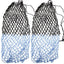 Derby Originals Set of 2 Superior Slow Feed 56" Soft Mesh Hanging Hay Net for Horses