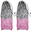 Derby Originals Set of 2 Superior Slow Feed 56" Soft Mesh Hanging Hay Net for Horses
