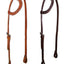 Tahoe Leaf Tooled Slip Ear Headstall 5/8" USA Leather