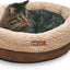 Heated Cat Bed with Removable Warmer, Soft Snuggle Cup, Washable, 14x18