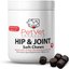 Pet Vet Products® Glucosamine Hip & Joint Supplement for Dogs – Beef Liver Flavor, 60 Soft Chews with MSM & Chondroitin for Mobility Support
