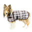Derby Originals Ruff Pup Green Fawn Plaid Dog Coat – 1200D Waterproof Ripstop, 150g Insulated Winter Jacket, Breathable 3-Layer Design, Adjustable Fit, 2-Year Warranty