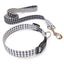 Houndstooth Black and White Dog Collar