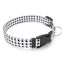 Houndstooth Black and White Dog Collar