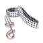 Houndstooth Black and White Dog Leash