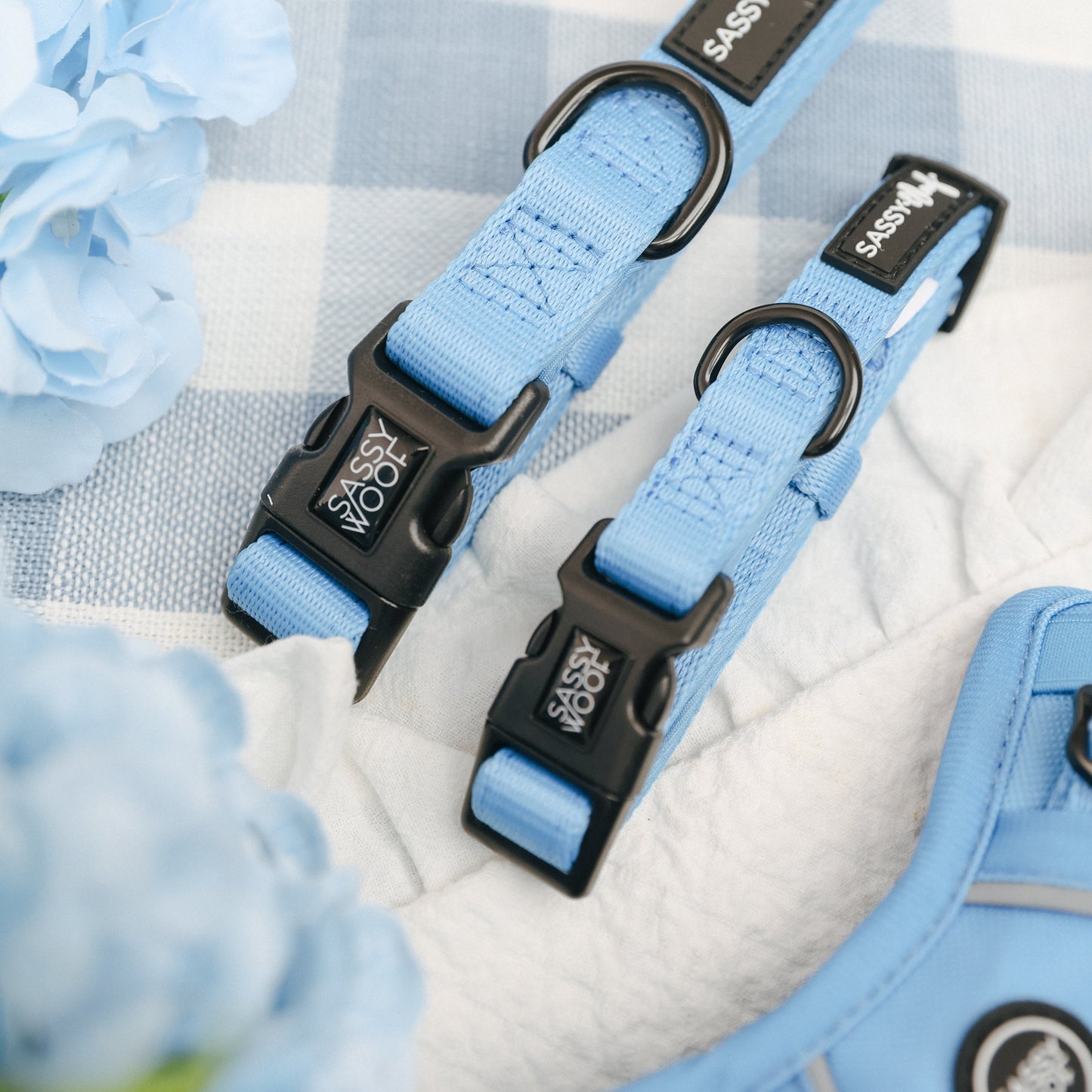 Dog Collar - Hydrangea