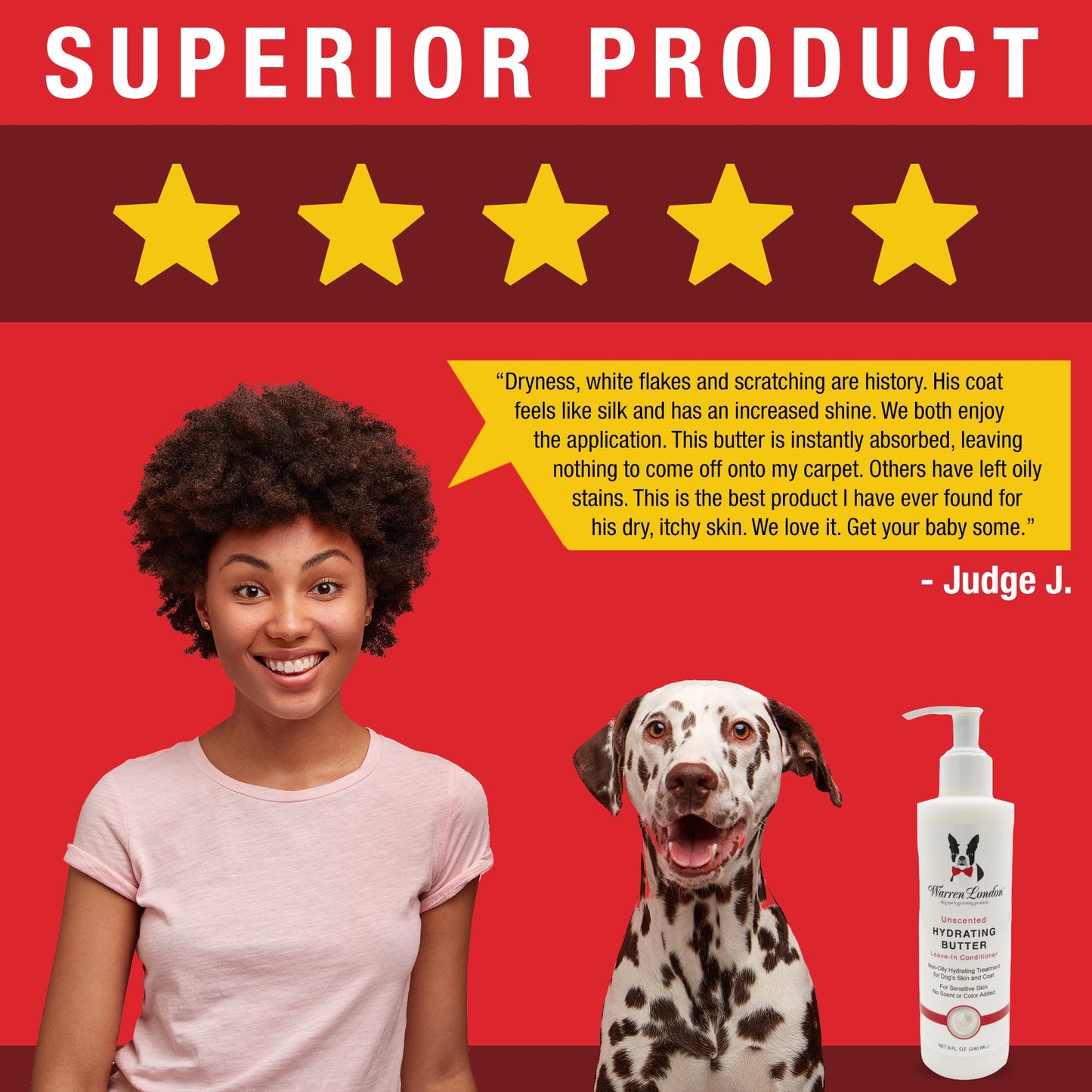 Hydrating Butter - For Dog's Skin & Coat - Leave-In Moisturizer