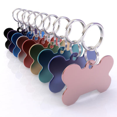 HyperLite Bone Dog ID Tag with Engraving
