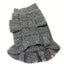 Rein Cashmere Ruffle Dress, Charcoal