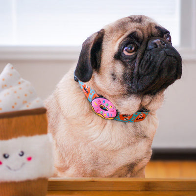 I Donut Care Mint Jiby Dog Charm
