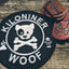 DOG & CROSSBONES Glow In The Dark Morale Patch
