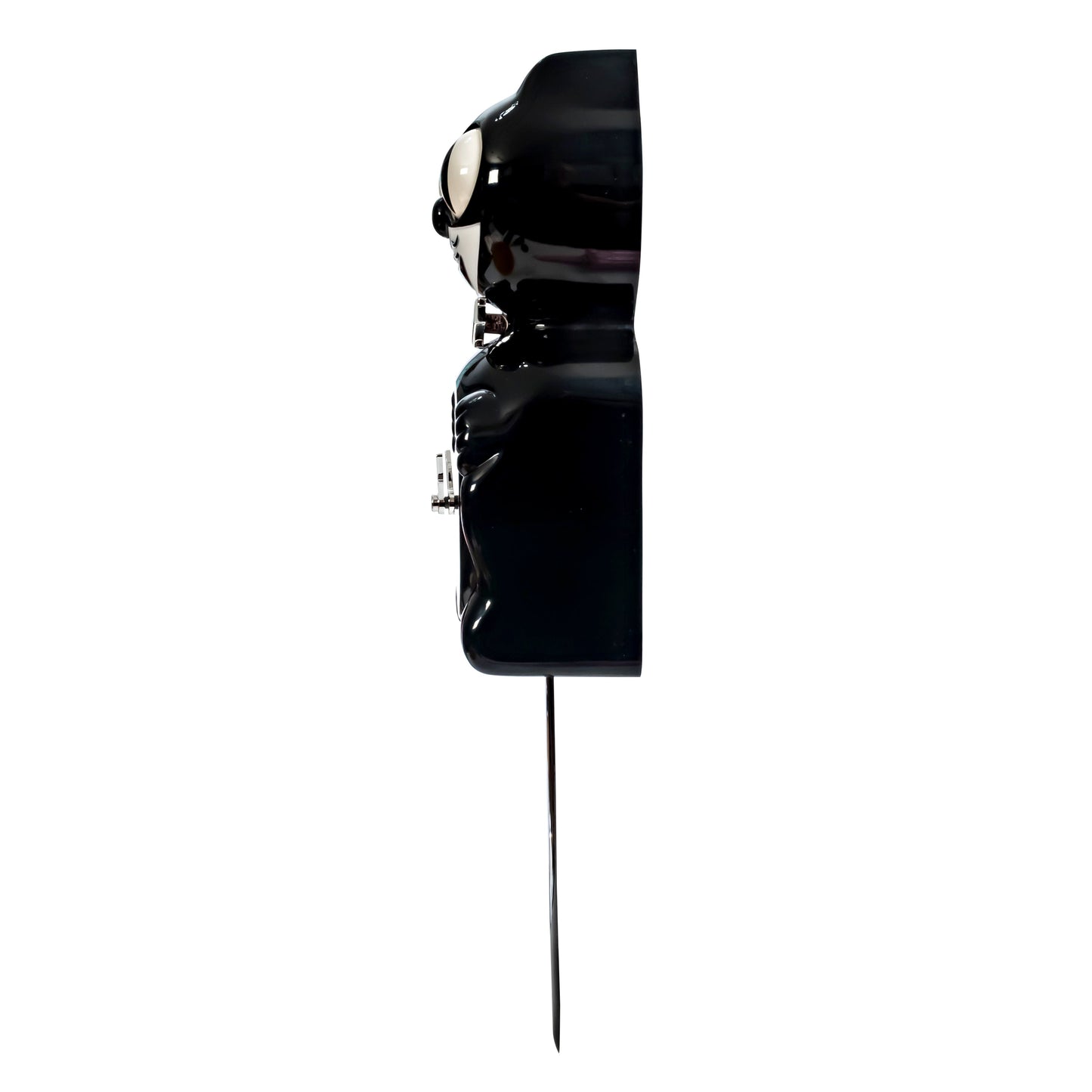 Retro Black Kitchen Edition Kit-Cat Klock