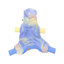 'Dale' Rainbow Tie-Dye Hooded Onesie