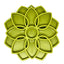 Mandala eTray Shallow Slow Feeder Dog Bowl for Enrichment | USA Made
