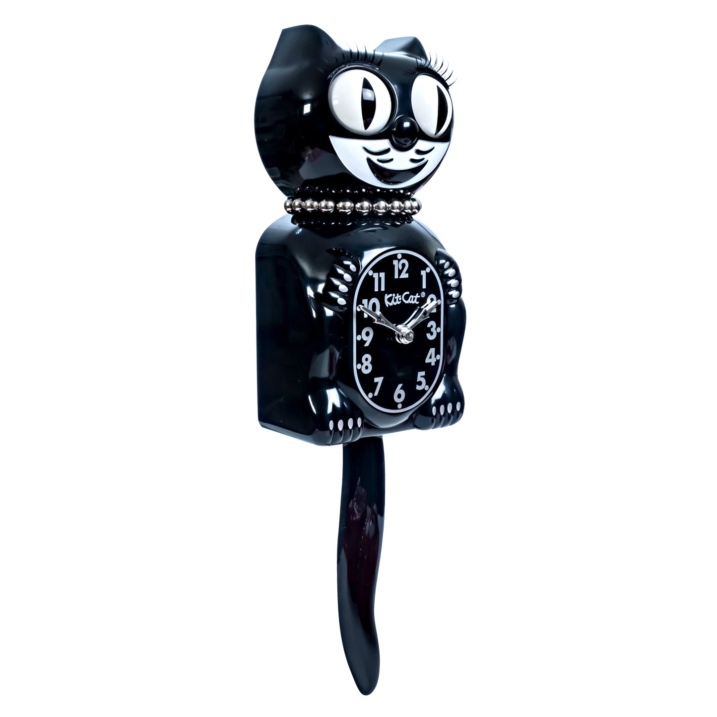 Retro Black Lady Kitchen Edition Kit-Cat Klock
